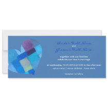 Winter danube Wedding Invitation