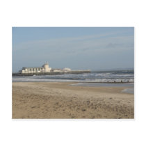 Winter day on Bournemouth beach Postcards