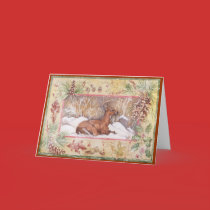 WINTER DEER cards