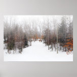 Winter Deer Posters