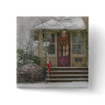 Winter - Dreaming of a White Christmas buttons