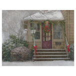 Winter - Dreaming of a White Christmas Letterhead Template