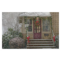 Winter - Dreaming of a White Christmas stationery by suburbanscenes Winter - Dreaming of a White Christmas stationery