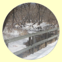 Winter Duck Plate plates