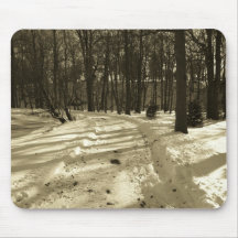 Winter Eight Mousepad