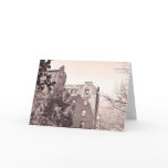 winter facade (after and before) greeting cards