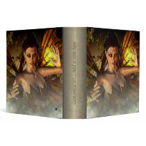 Winter Faerie Avery 2.8" Binder by Specialeetees Winter Faerie Avery 2.8" Binder