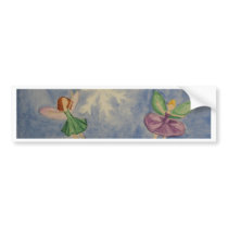 Winter Fairies Bumper Sticker
