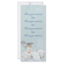Winter fairy bookmark Customize Rack Cards