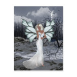 Winter Fairy D4 Postcards