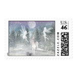 Winter Fairy Magic Postage stamps Winter Fairy Magic Postage stamps