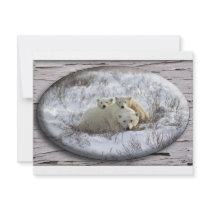 Winter Family Personalized Invitation