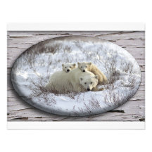 Winter Family Personalized Invitation