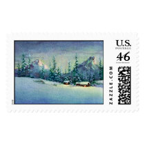 WINTER FARM by SHARON SHARPE Stamps