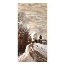 Winter Farm photo cards