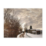 Winter Farm postcards