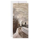 Winter Farm Rack Cards
