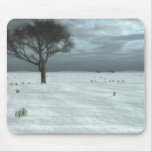 Winter Field Mouse Pad