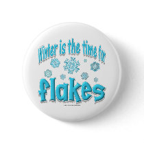Winter Flakes buttons by klclewis Winter Flakes buttons