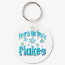 Winter Flakes keychains