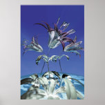 Winter flowers posters
