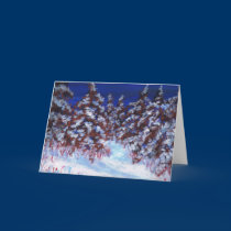 Winter Forest cards
