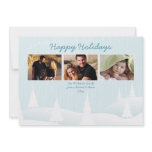 Winter Forest Photo Card invitations