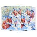Winter Foxes binders