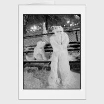 'Winter Friends'  Blank Greeting Card