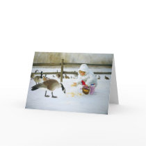Winter Friends cards