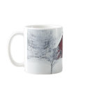 Winter Frost with Barn mugs by rtremblay62 Winter Frost with Barn mugs