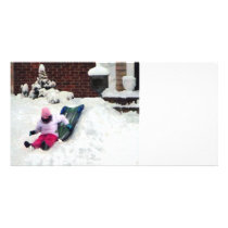 Winter Fun photo cards