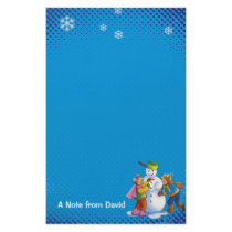 Winter fun Stationery by Kidsplanet Winter fun Stationery