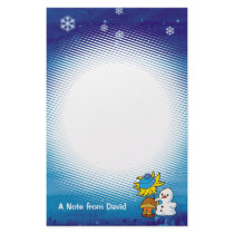 Winter fun Stationery by Kidsplanet Winter fun Stationery