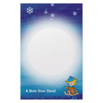 Winter fun Stationery by Kidsplanet Winter fun Stationery