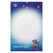 Winter fun Stationery by Kidsplanet Winter fun Stationery