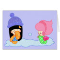 Winter games cards by moonlit Winter games cards