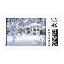 Winter Gazebo postage