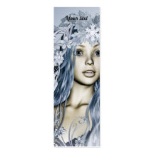 Winter Girl Business Card Templates