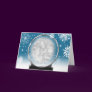 Winter Globe Greeting Card Template