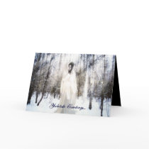 Winter Goddess Greeting Card