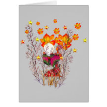 Winter Goddess Greeting Card