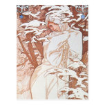 Winter Goddess Postcard