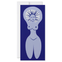 Winter Goddess rack cards