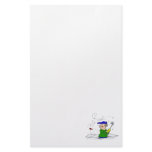 Winter Golfer Personalized Stationery