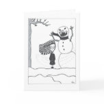 Winter greeting card