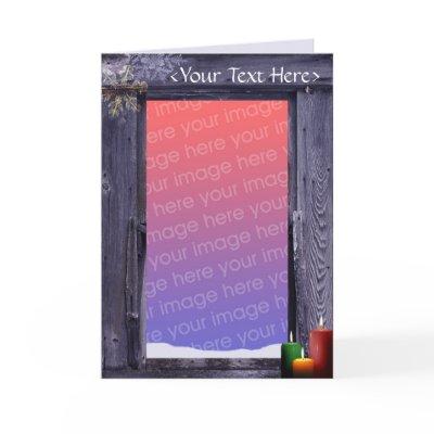 Winter Greeting Card--Customizable by SassyEggs