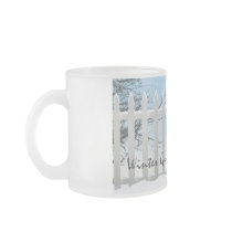 Winter greetings mugs