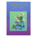 Winter Harkens Spring Card