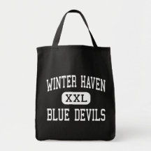 Winter Haven - Blue Devils - High - Winter Haven Canvas Bag